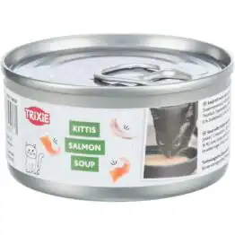 Trixie zalm katten soep