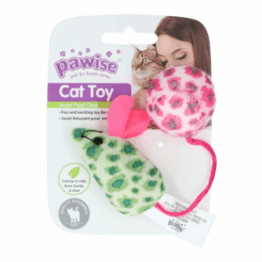 Pawise Cat Toy - Mice & Ball