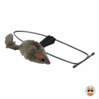 Trixie muis met deurkozijn hanger