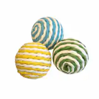 Sisal balletjes 3 stuks